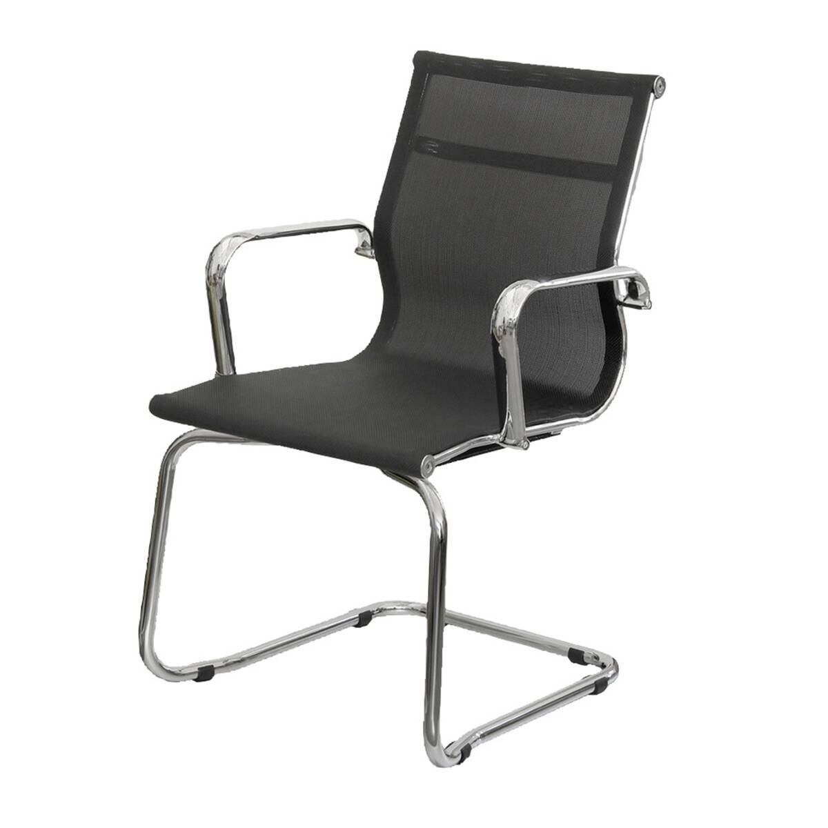 POLTRONA VISITATORE ERGONOMICA IN ACCIAIO
