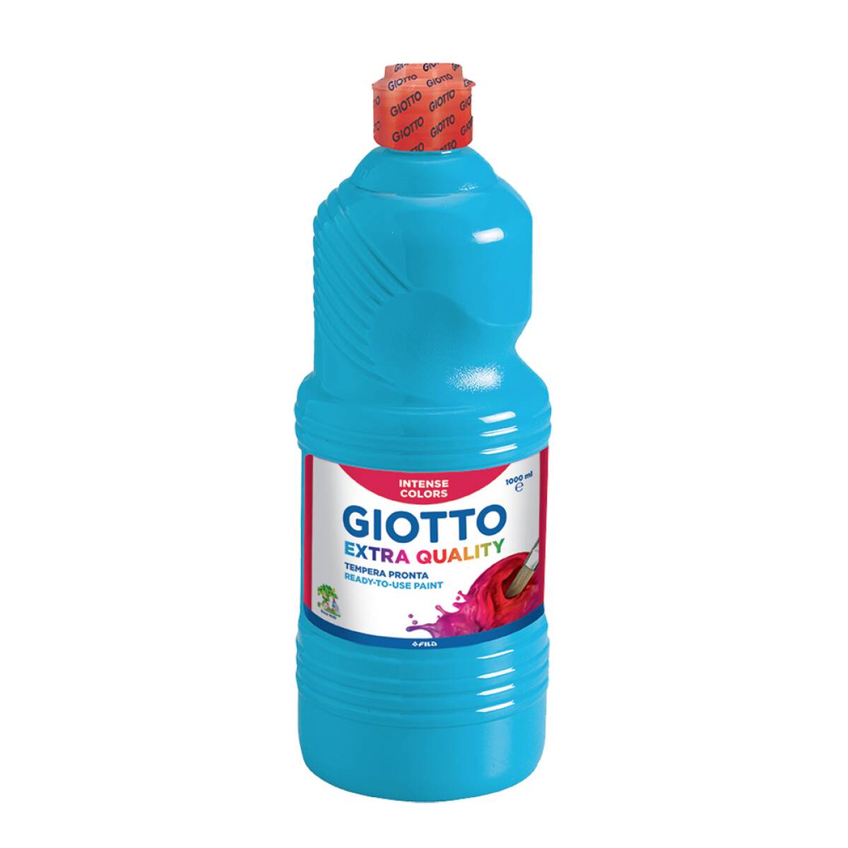 TEMPERA LIQUIDA 1000ML CYAN AZZURRO FILA