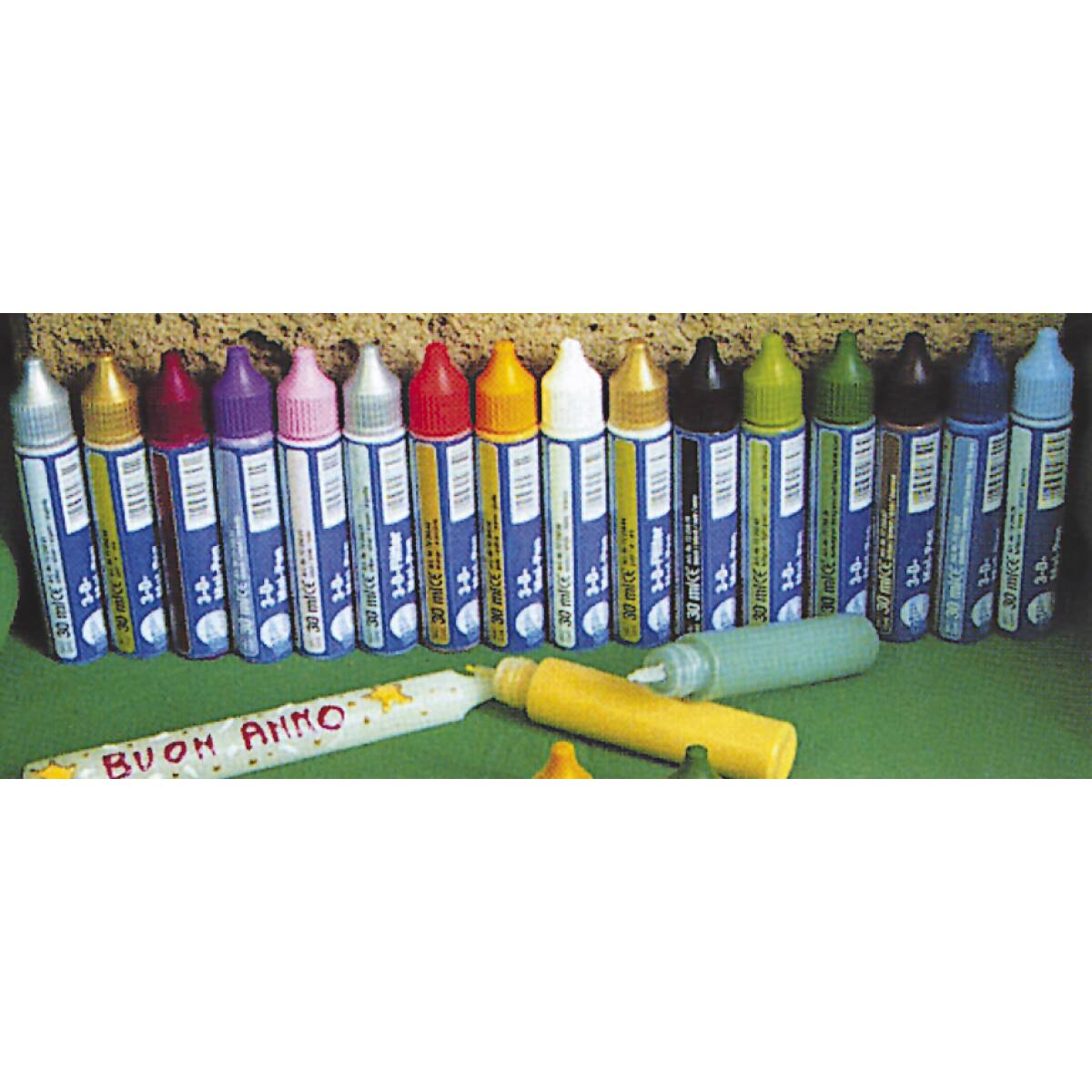 PENNARELLI A CERA 3D 30ML AZZURRO