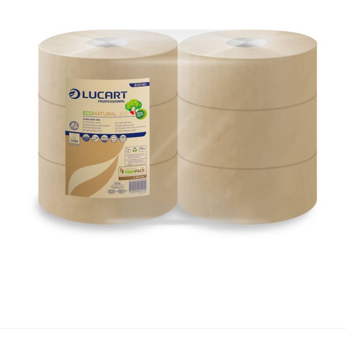 CARTA IGIENICA MAXI JUMBO 300MT ECO 6PZ.