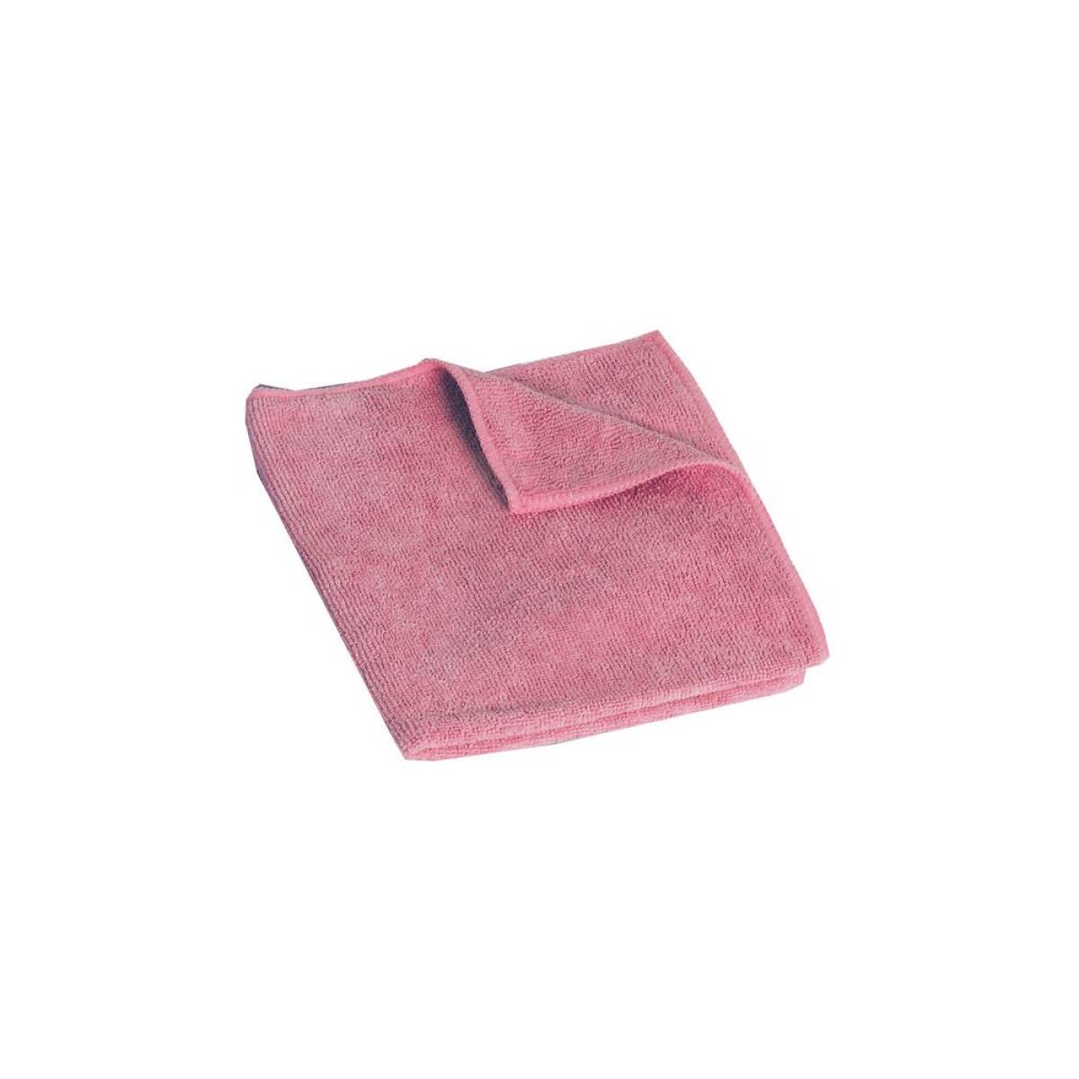 PANNO MICROFIBRA 37X37 MICROTEX ROSSO
