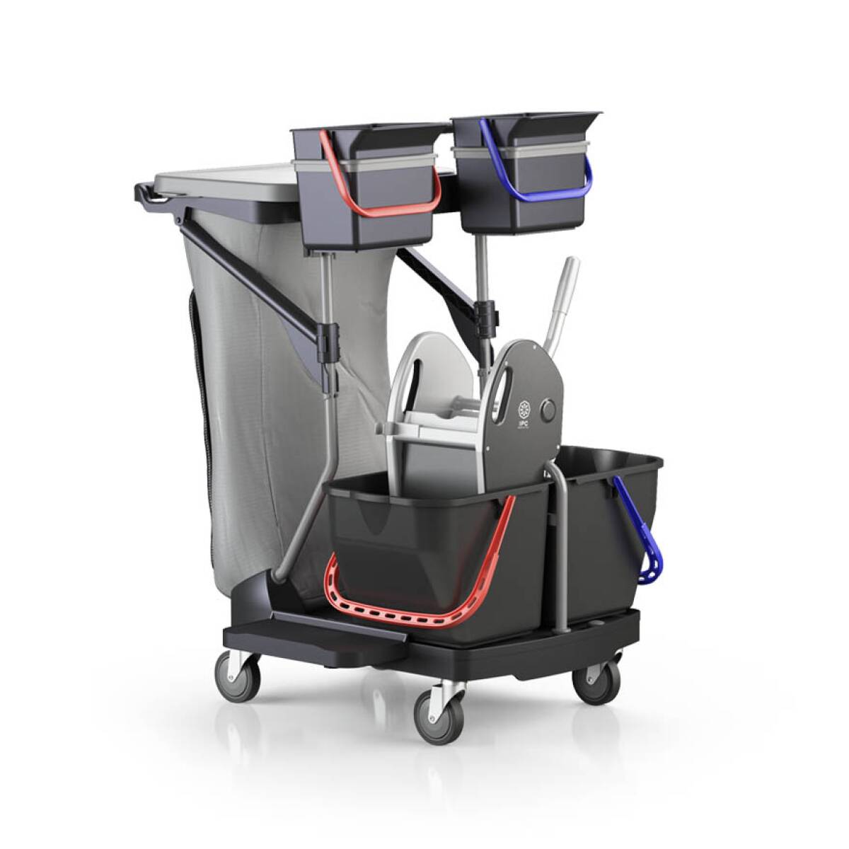 CARRELLO PULIZIE REVOLUTION GREEN