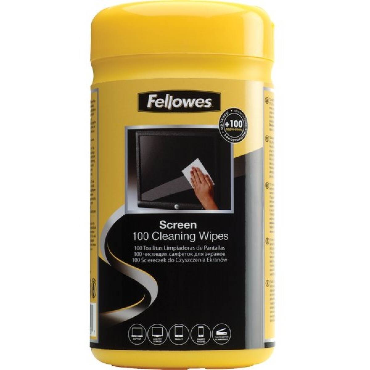KIT SALVIETTE PULIZIA SCHERMI - 100 PZ.