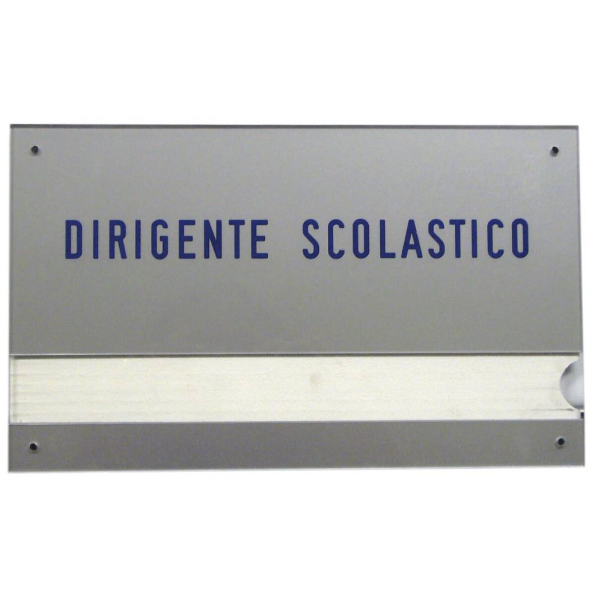 TARGA con finestra Dirigente Scolastico