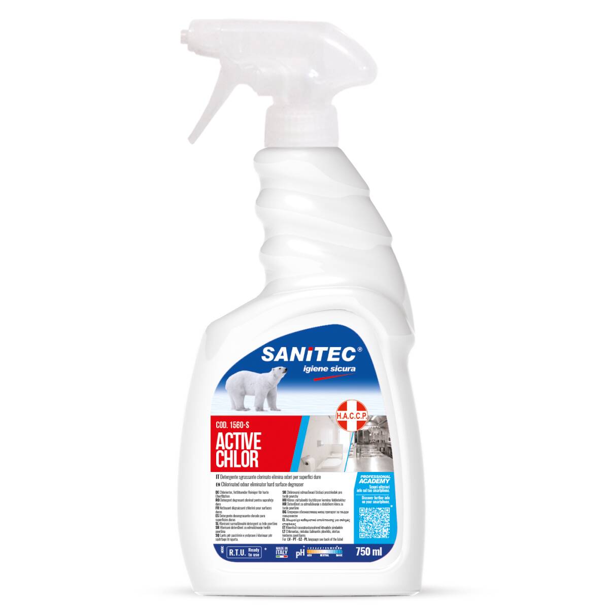 ACTIVE CHLOR 750 ML C/SPRUZZATORE