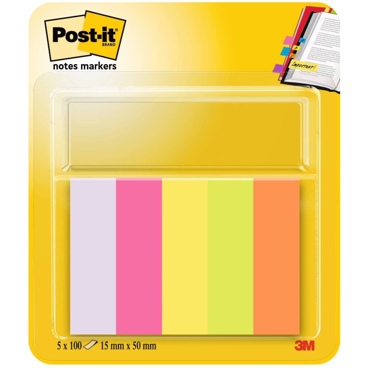 SEGNAPAG POST IT  IN CARTA 15X50 500FG