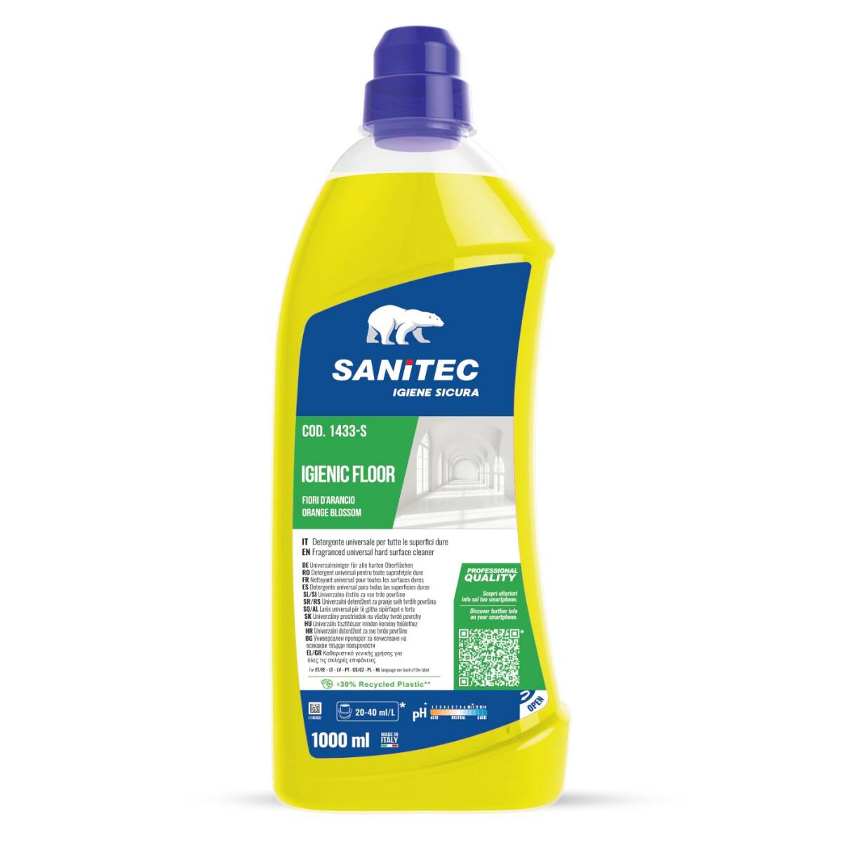 DETERGENTE PAVIMENTI IGIENIC FLOOR 1LT.