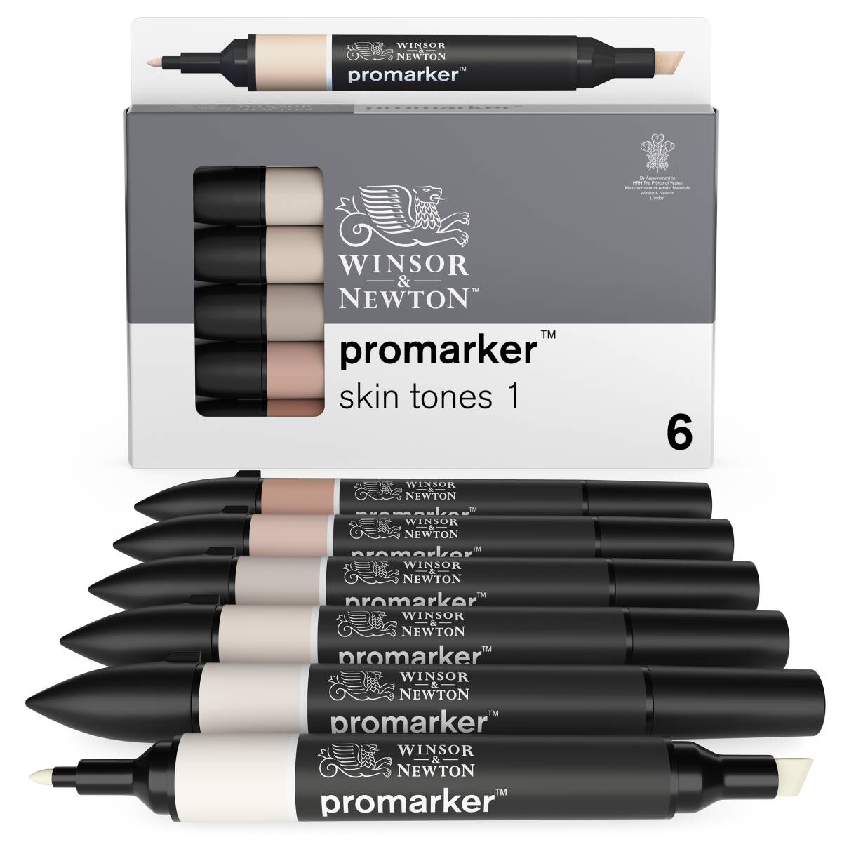 SET PROMARKER DOPPIA PUNTA PANTONE 6PZ. - PELLE