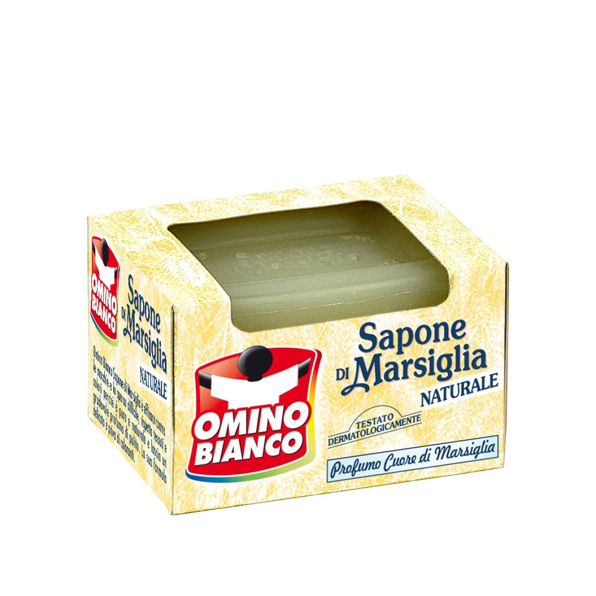 OMINO BIANCO SAPONE MARSIGLIA 250G.