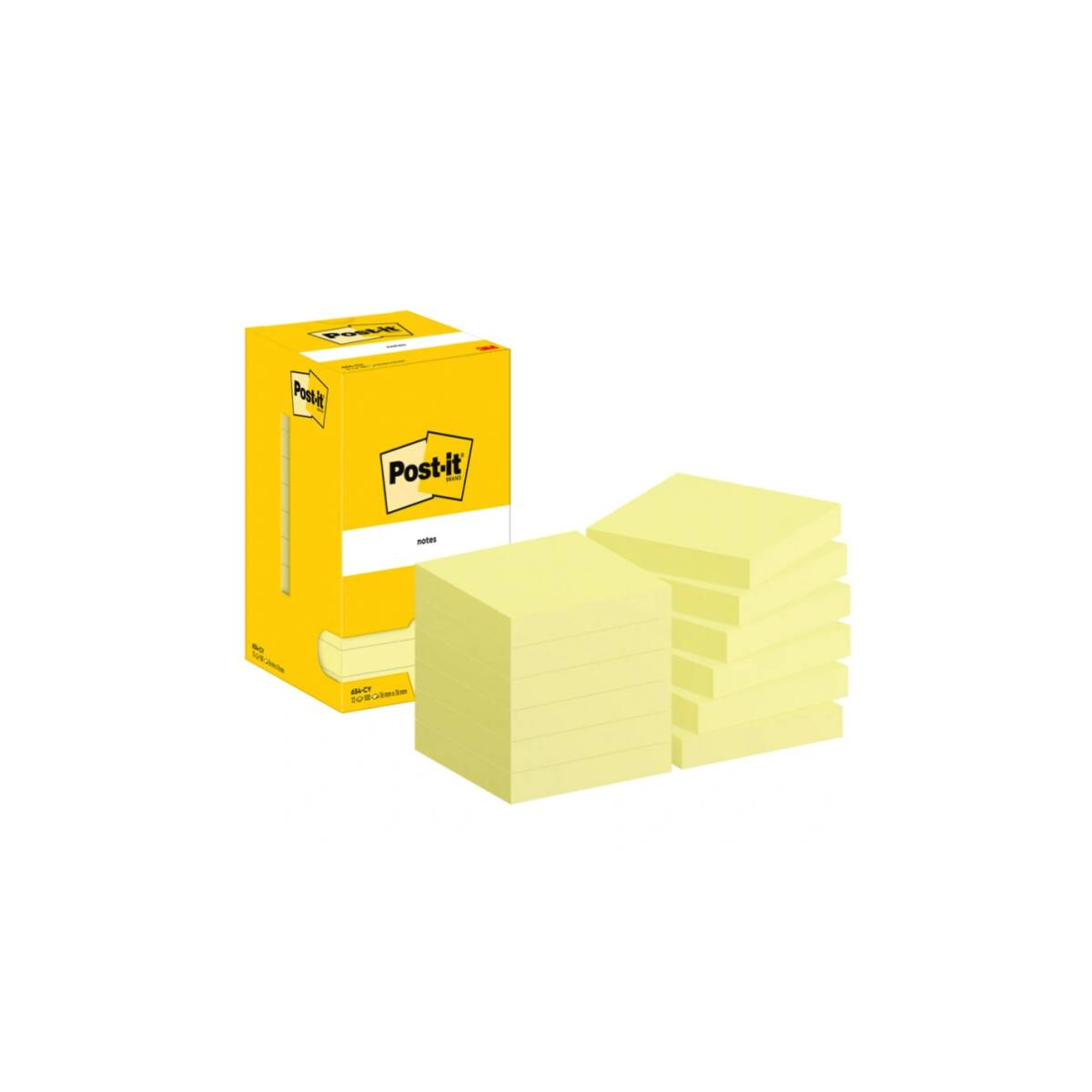 POST IT 654 76X76  3M - 12 PZ.