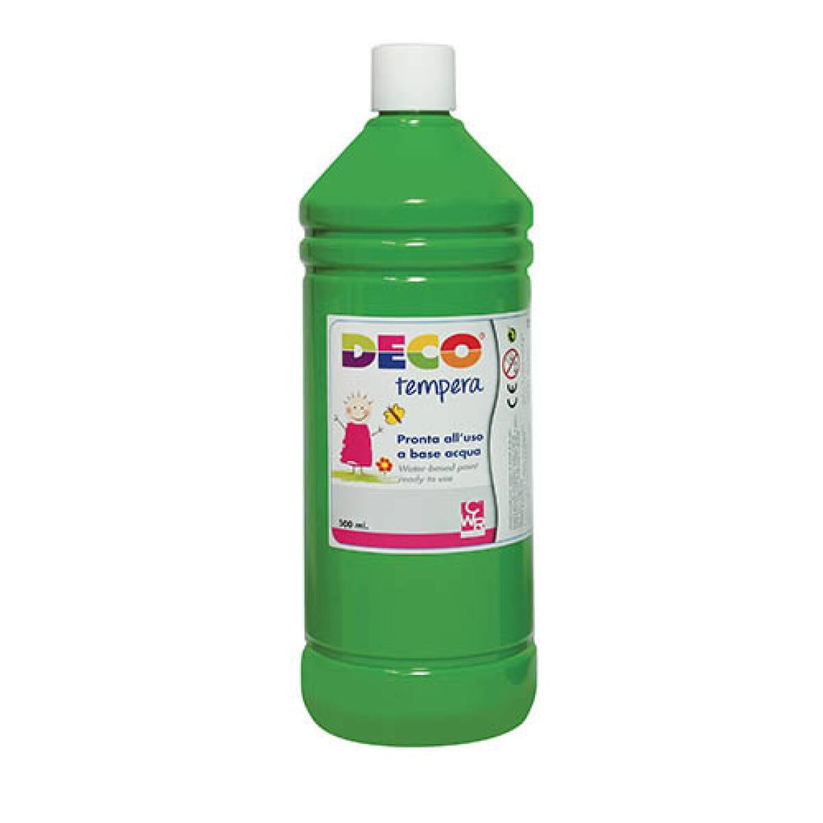 TEMPERA LIQUIDA 500 ML. VERDE CHIARO