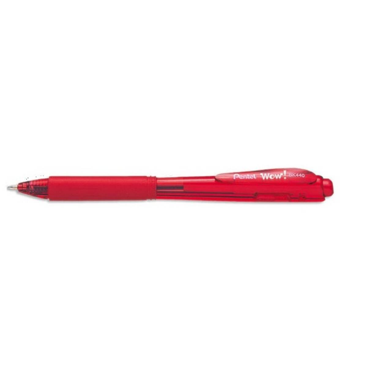 PENNA A SCATTO PENTEL WOW ROSSO