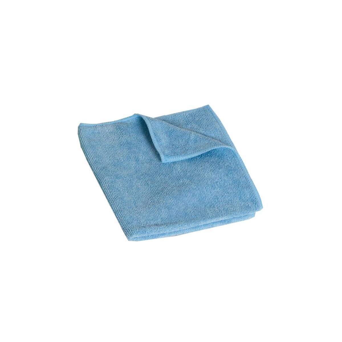 PANNO MICROFIBRA 37X37 MICROTEX BLU