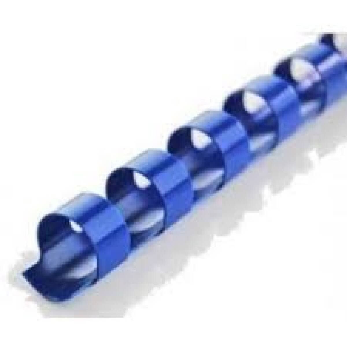 DORSI PLASTICI 21AN. MM 25 BLU 50PZ.