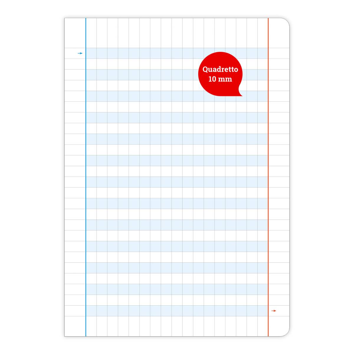 MAXI QUADERNO A4 INLINEA Q10 5PZ