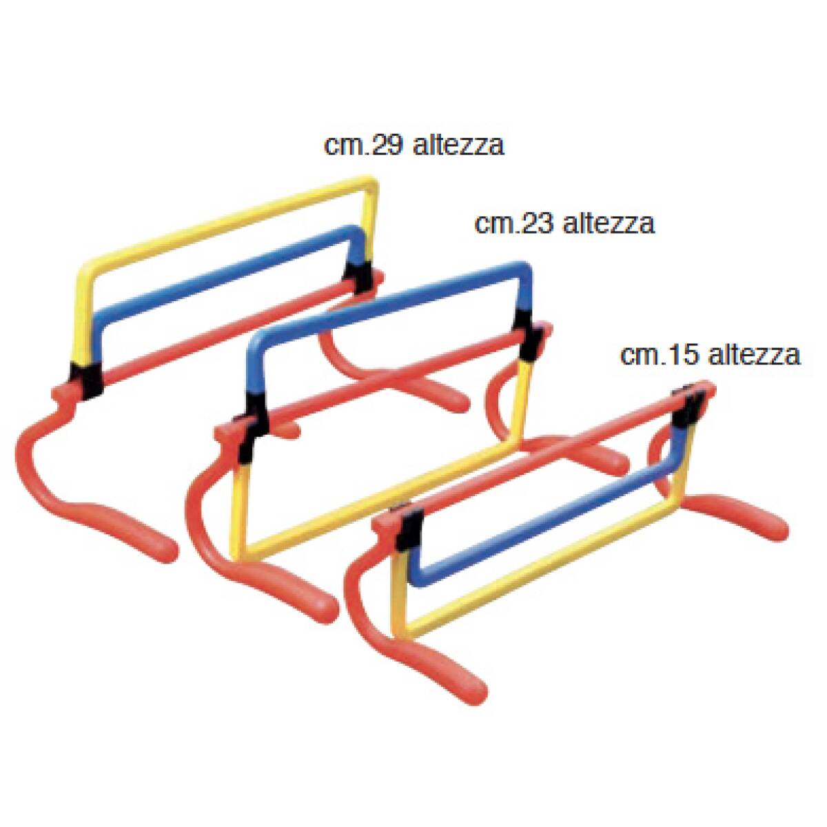 OSTACOLO 3 IN 1 REGOLABILE IN ALTEZZA