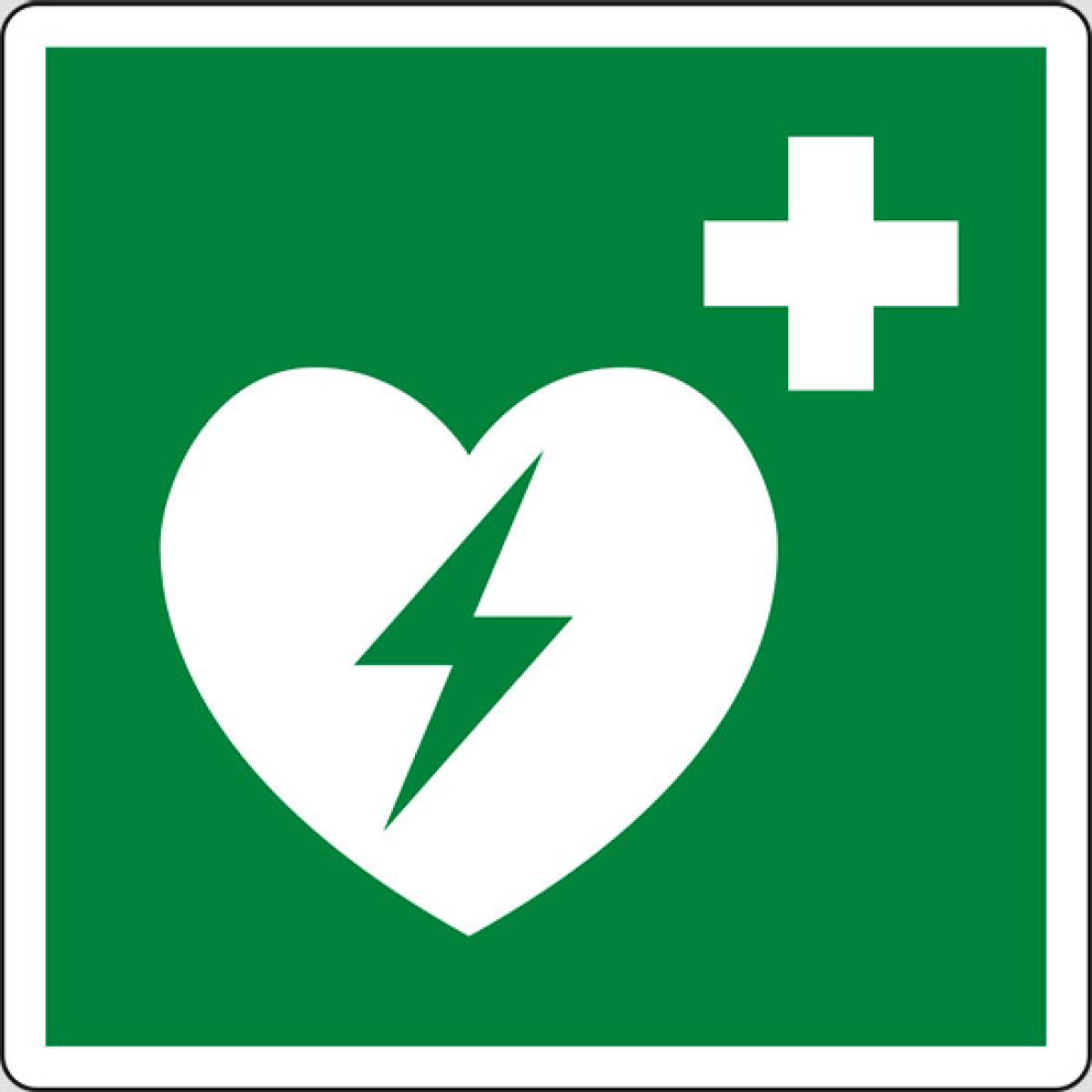 Cartello Defibrillatore