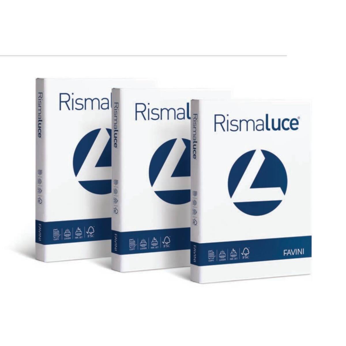 CARTA 100GR A4 300 FG RISMALUCE BIANCO