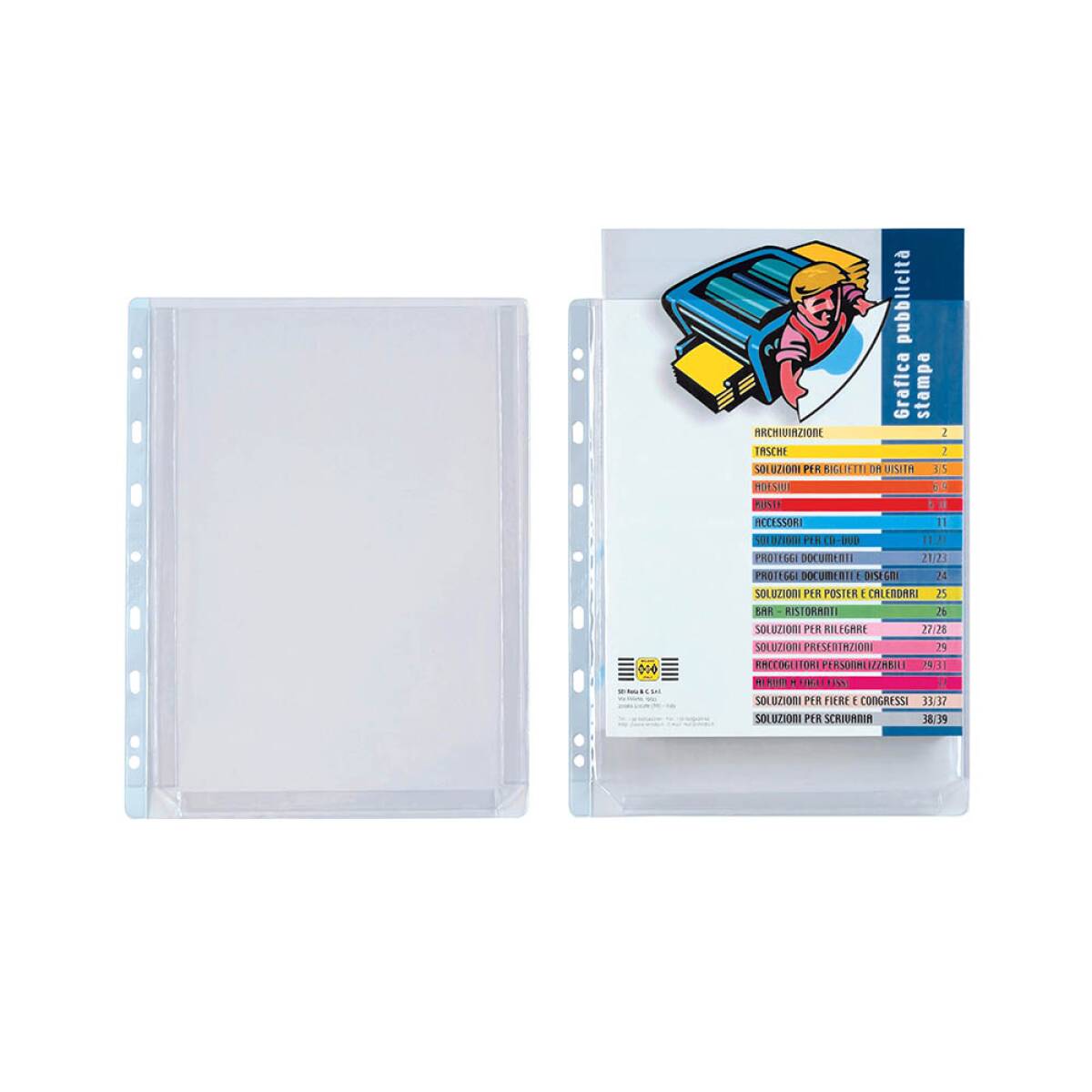 BUSTE FORATE 22X30 C/SOFF. 10PZ.