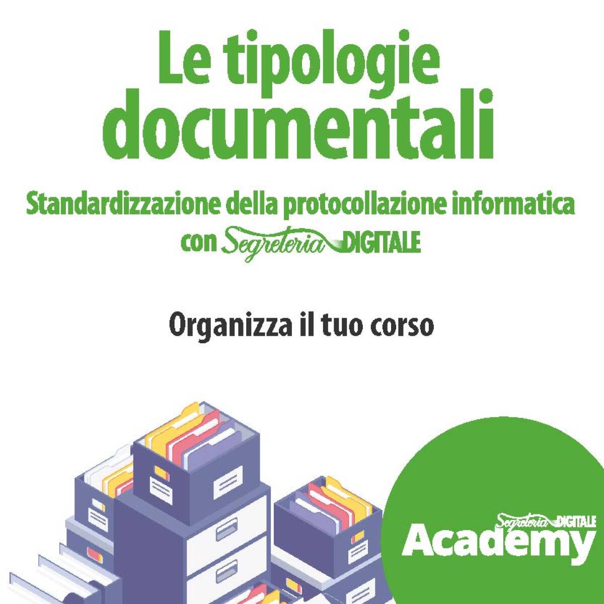 ORGANIZZA IL TUO CORSO