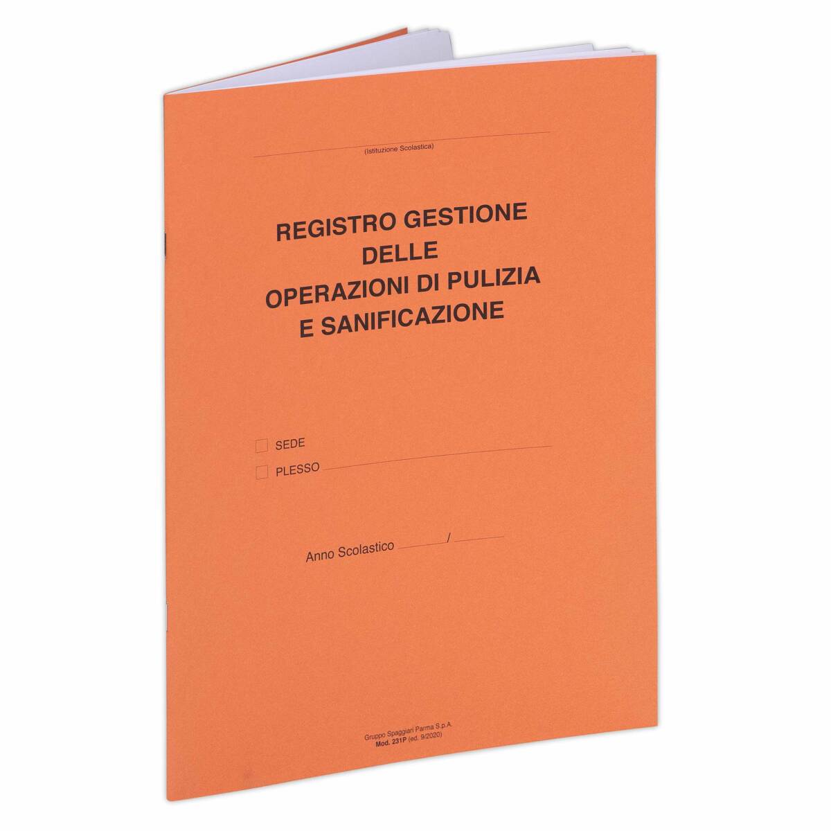 REGISTRO PULIZIA E SANIFICAZIONE