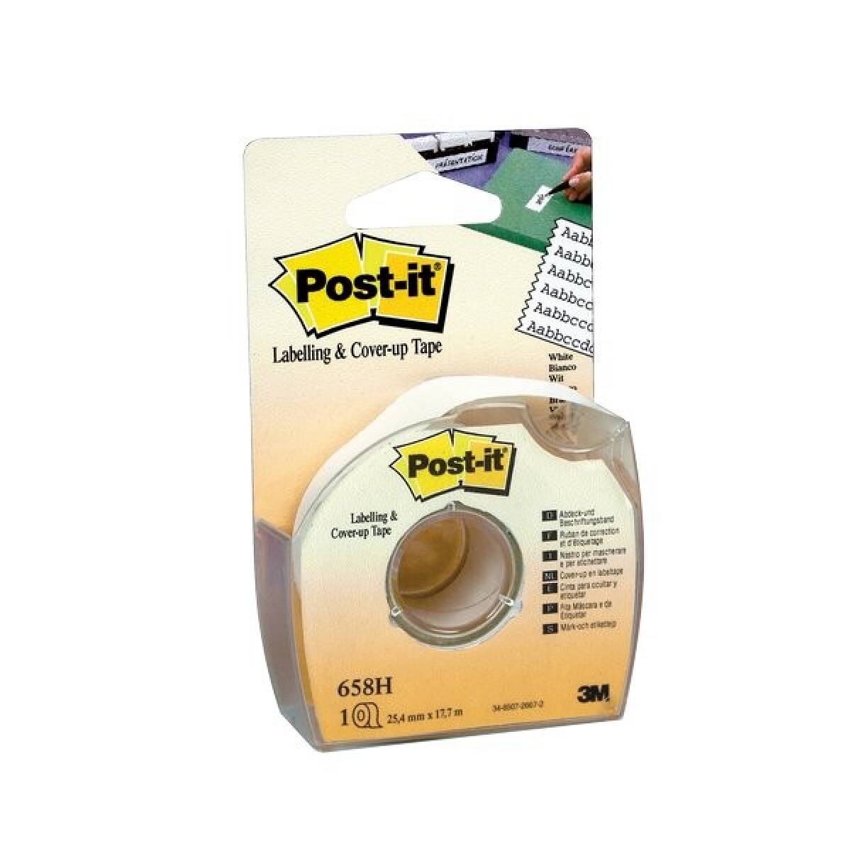 POST IT 658H NASTRO CORREZIONE 8 RIGHE