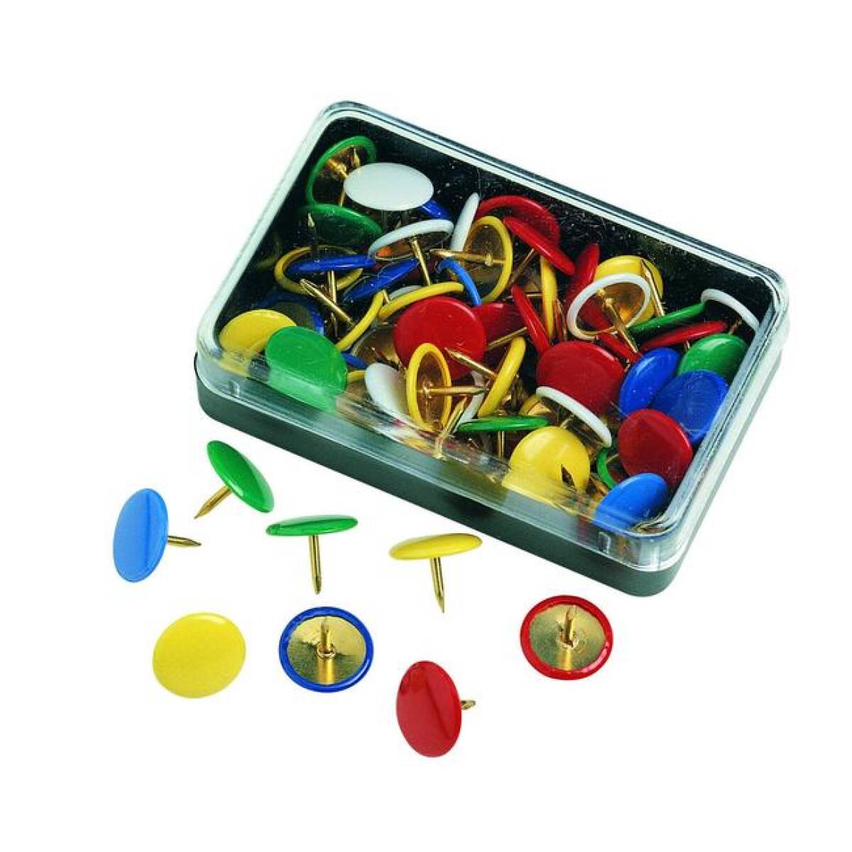 PUNTINE PLASTIFICATE COLOR 50PZ.