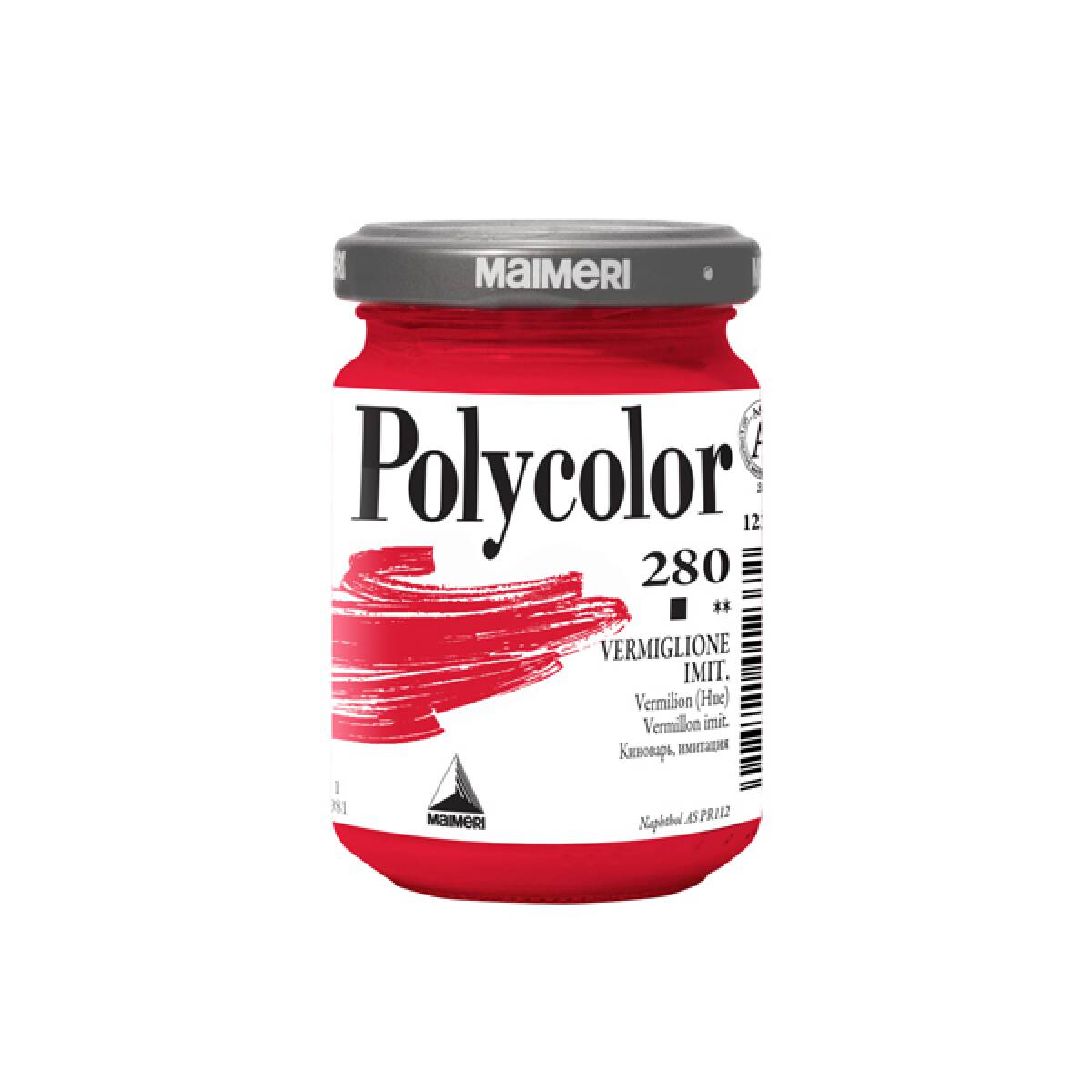 POLYCOLOR ACRILICO MAIMERI 140ML. ROSSO VERMIGLIO
