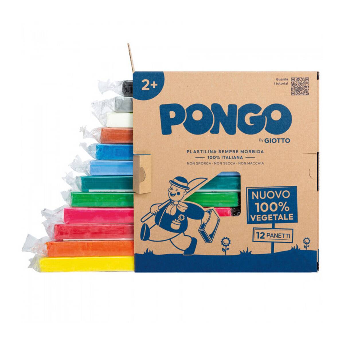 PONGO SOFT GR. 4200 - 350GR. 12 COLORI