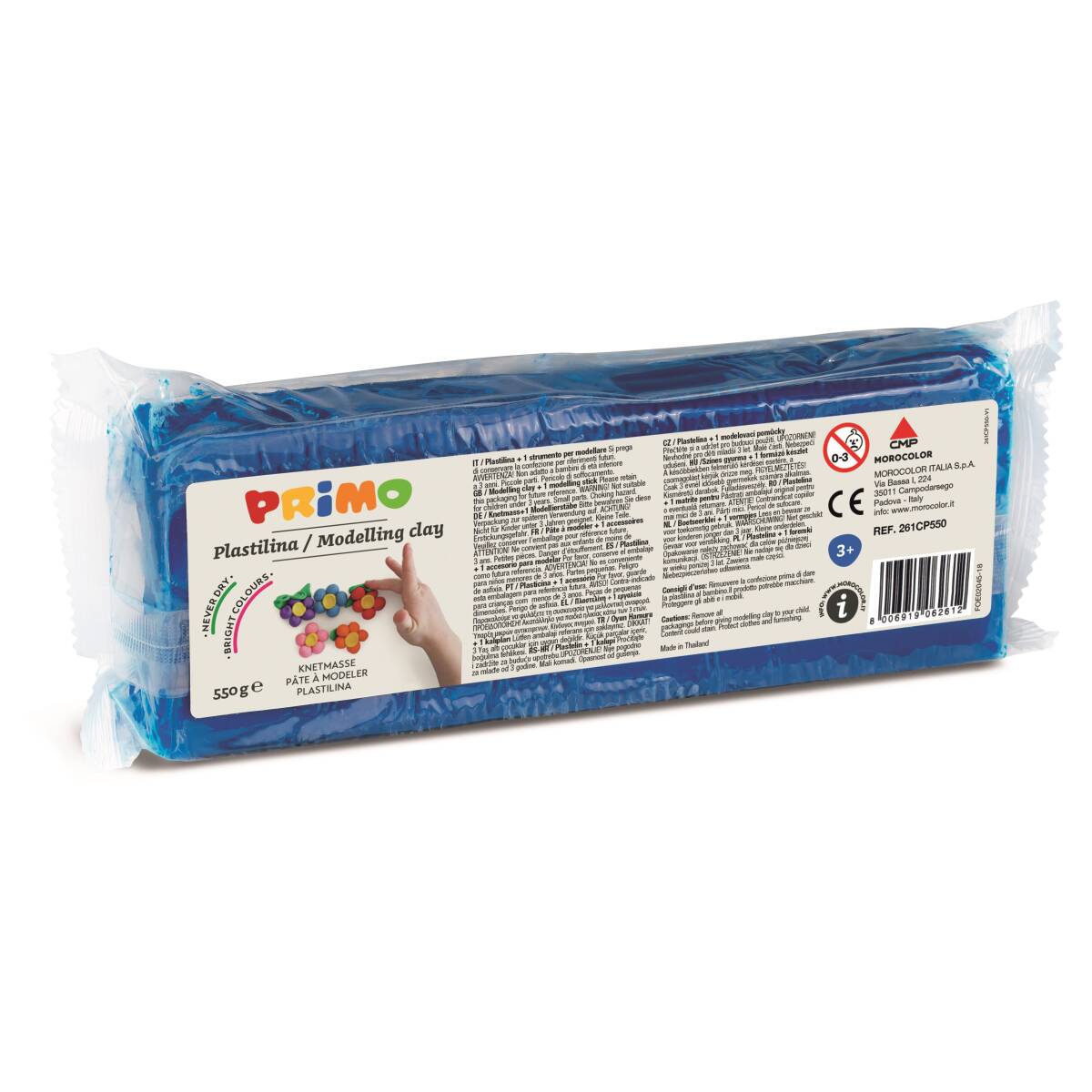 PLASTILINA  GR500 BLU SCURO