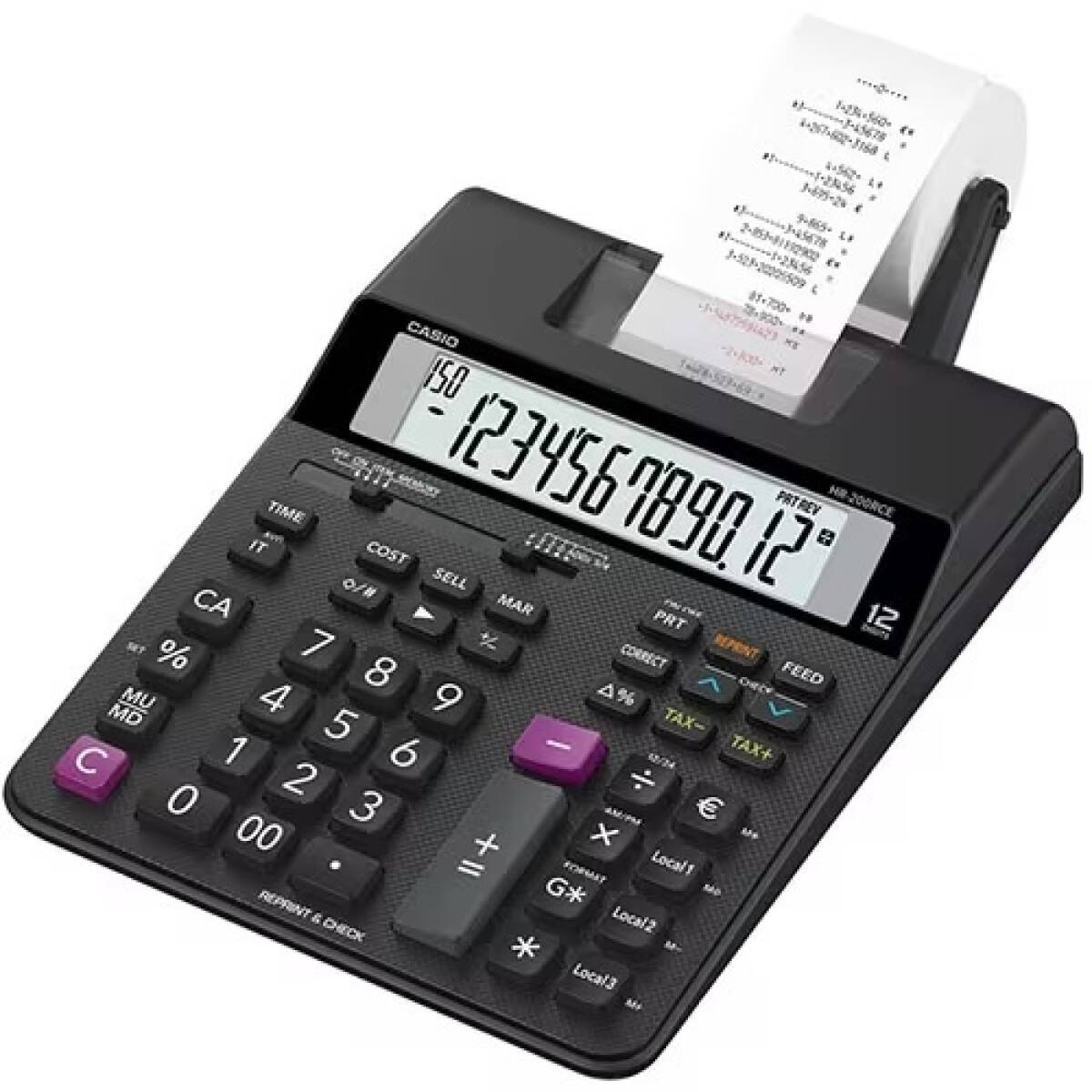 CALCOLATRICE CASIO HR-200RCE-WA