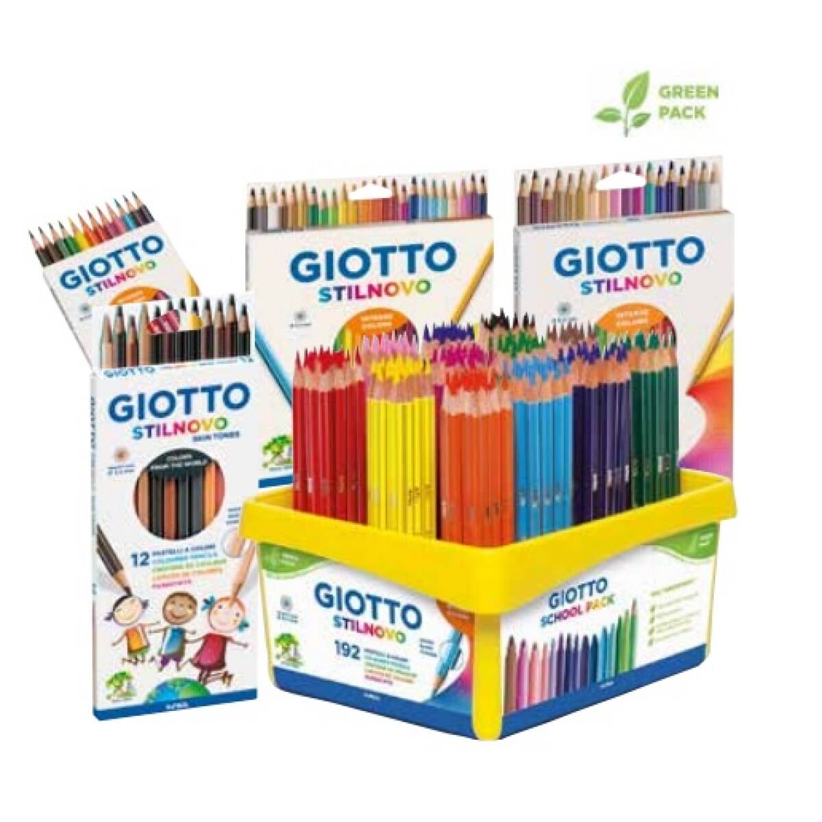 PASTELLI GIOTTO STILNOVO CELESTE 12PZ.