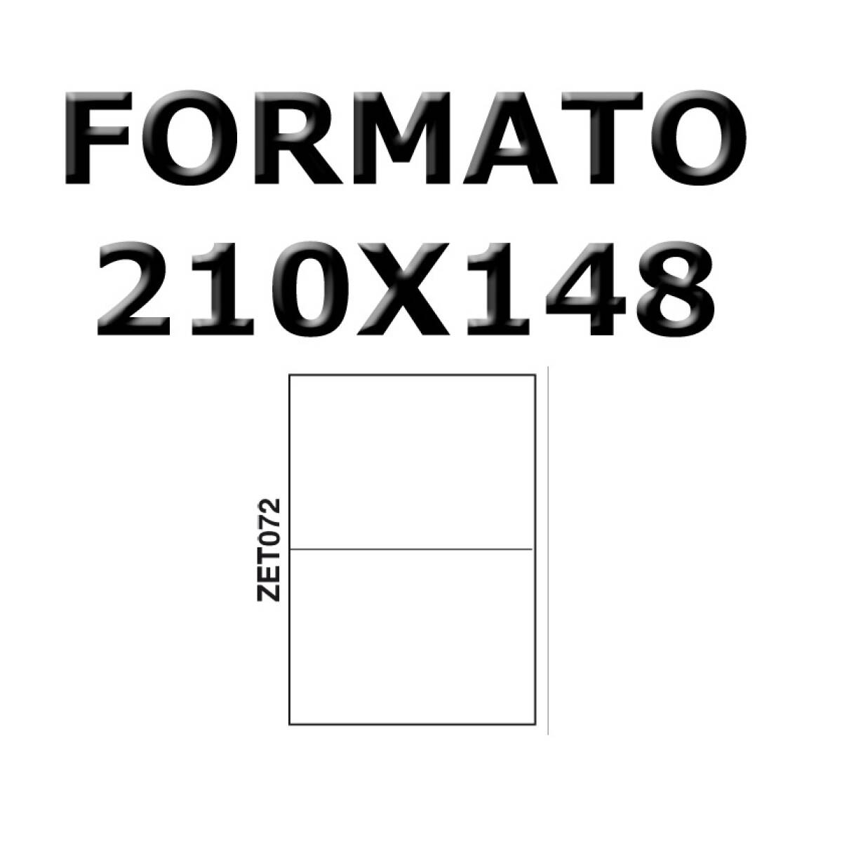 ETICHETTE A4  210X148 100FG