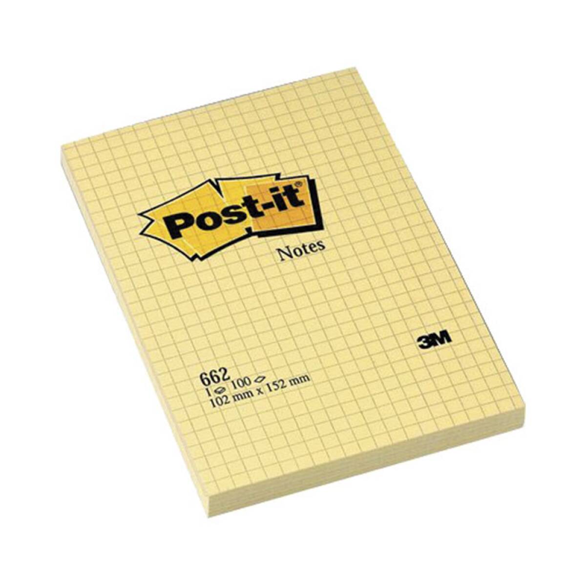POST IT 659 102X152 GIALLO PASTELLO