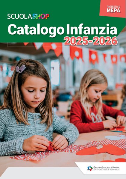 Copertina Catalogo Infanzia 2025-2026