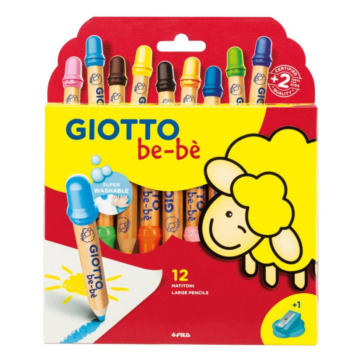 SUPERMATITONI 12 PZ. GIOTTO BE-BE' FILA