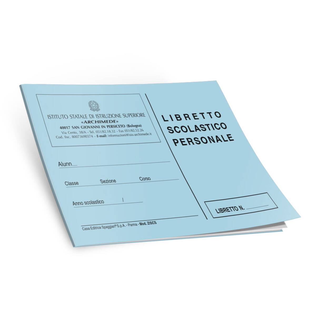 LIBRETTO GIUSTIFICAZ.ASSENZE - AZZURRO