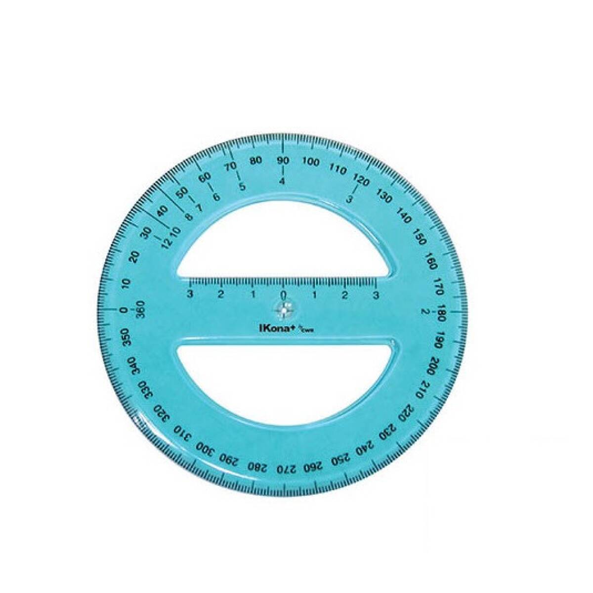 GONIOMETRO 360  - 12cm PLASTICA