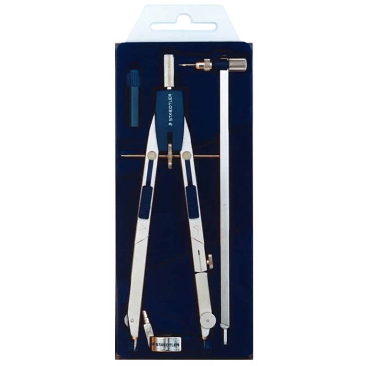 SET COMPASSO IN OTTONE + ACCESSORI