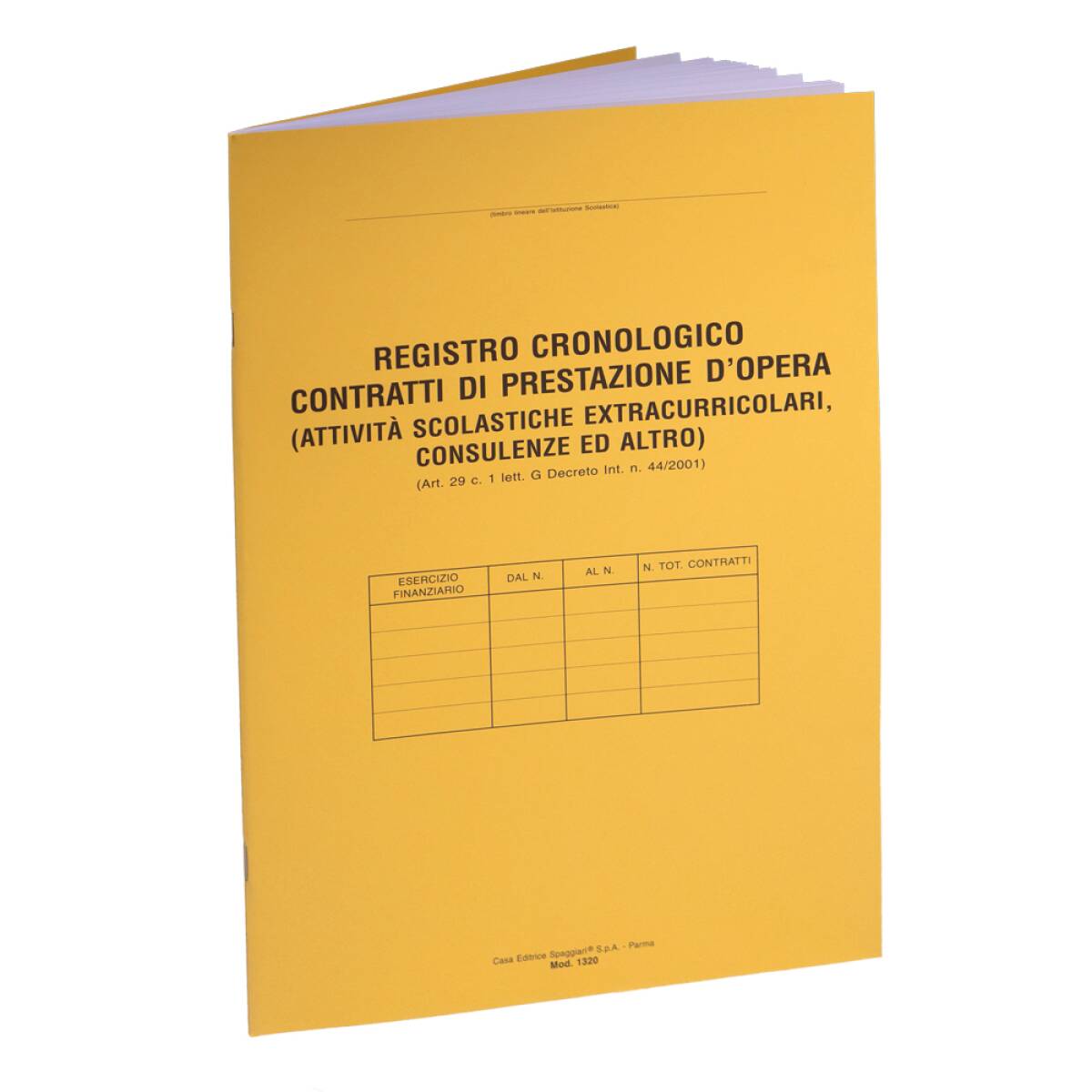 REGISTRO CONTRATTI PRESTAZ.OPERA