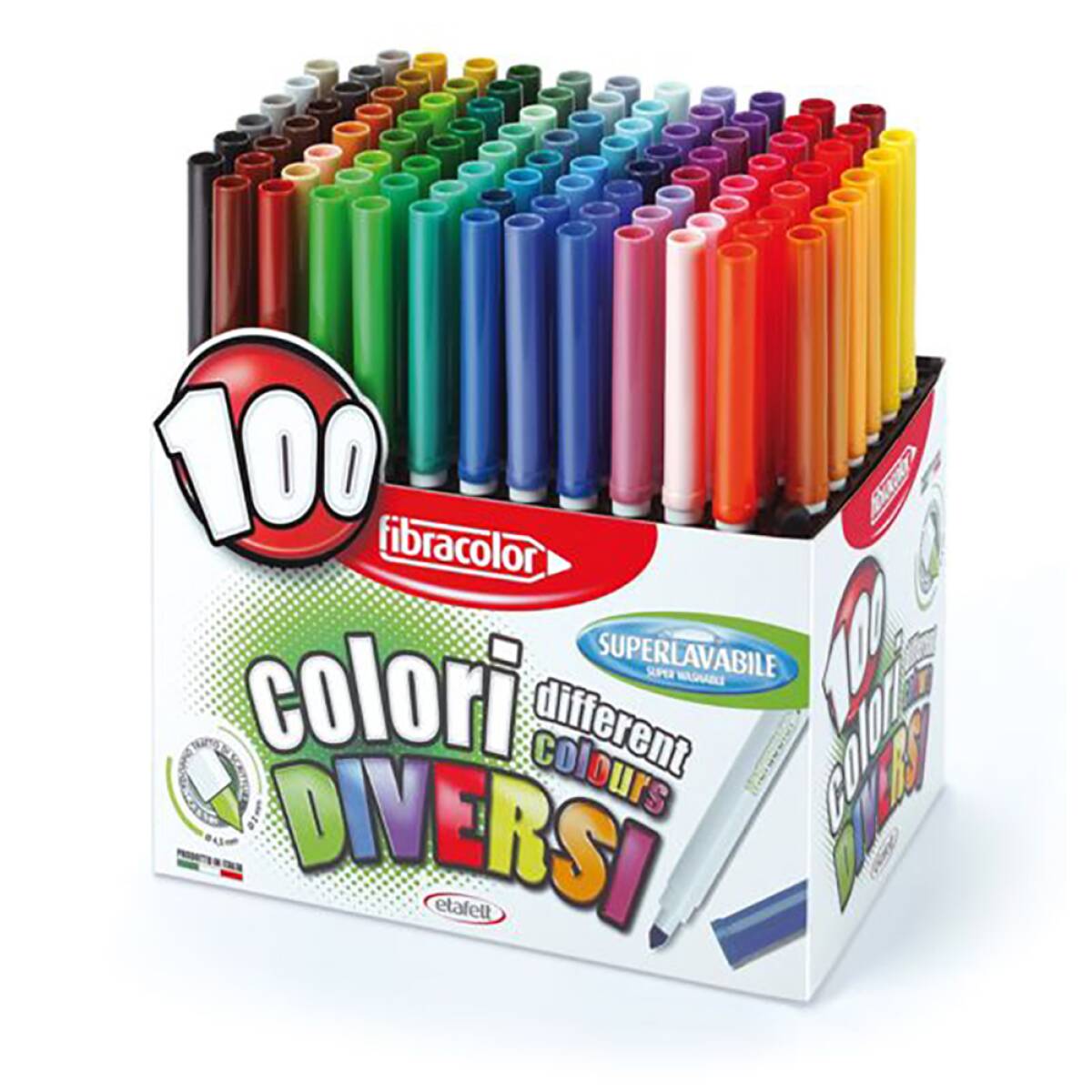PENNARELLI BILINEA 100 COL ASSORTITI