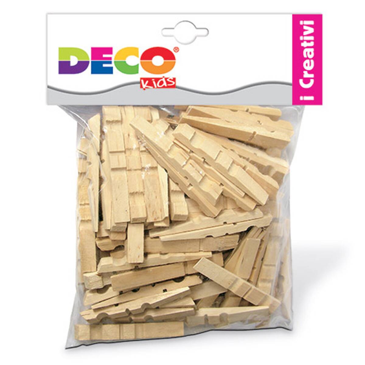 MEZZE MOLLET 100PZ MEDIE  MM 45 LEGNO