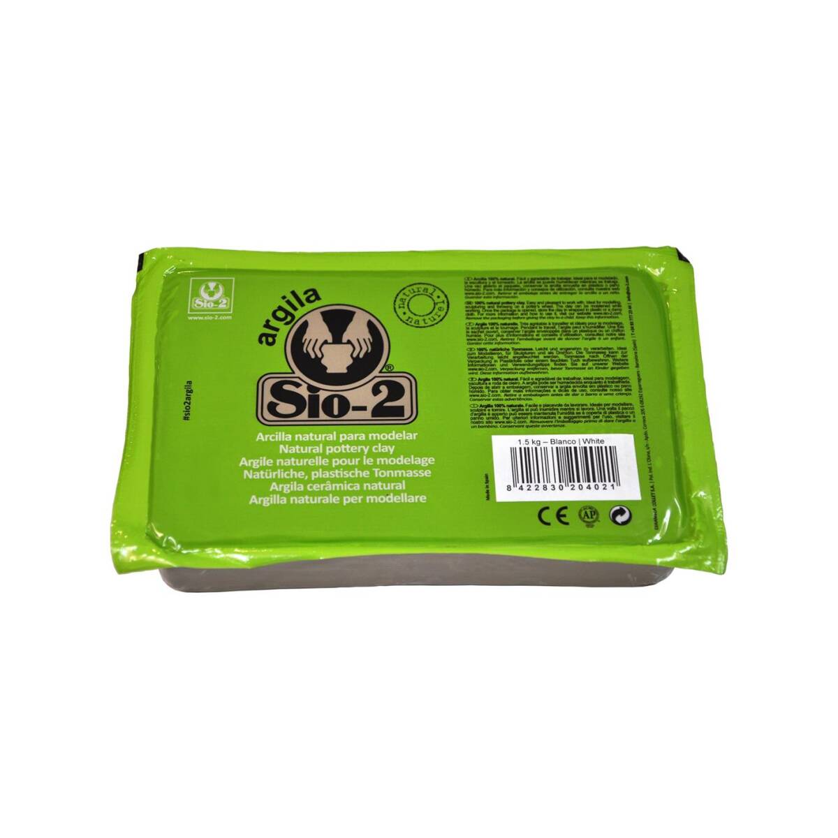 ARGILLA - PANETTO KG. 1,5 - BIANCO