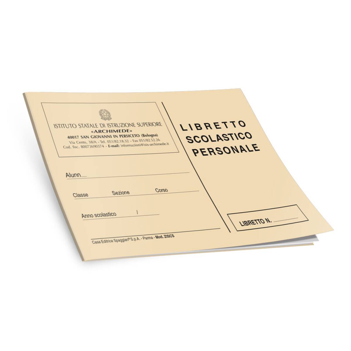LIBRETTO GIUSTIFICAZ.ASSENZE - BEIGE