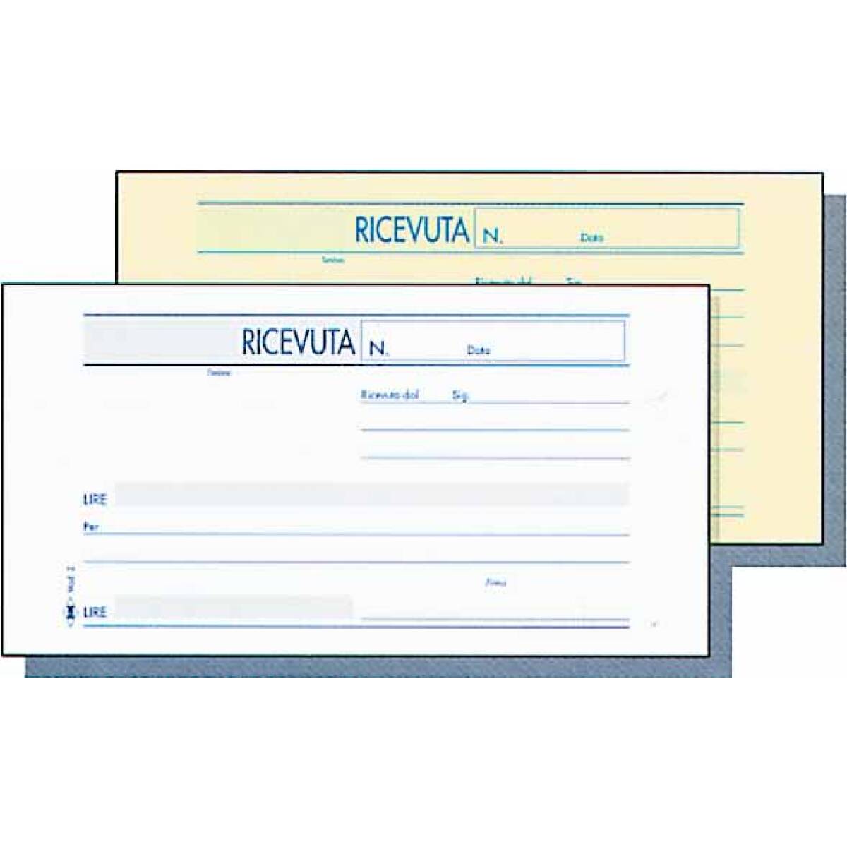BLOCCO RICEVUTA MADRE/FIGLIA 10X22 100FG