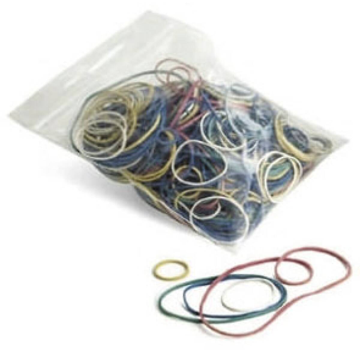 ELASTICI  GOMMA ASSORTITI BUSTA GR 100