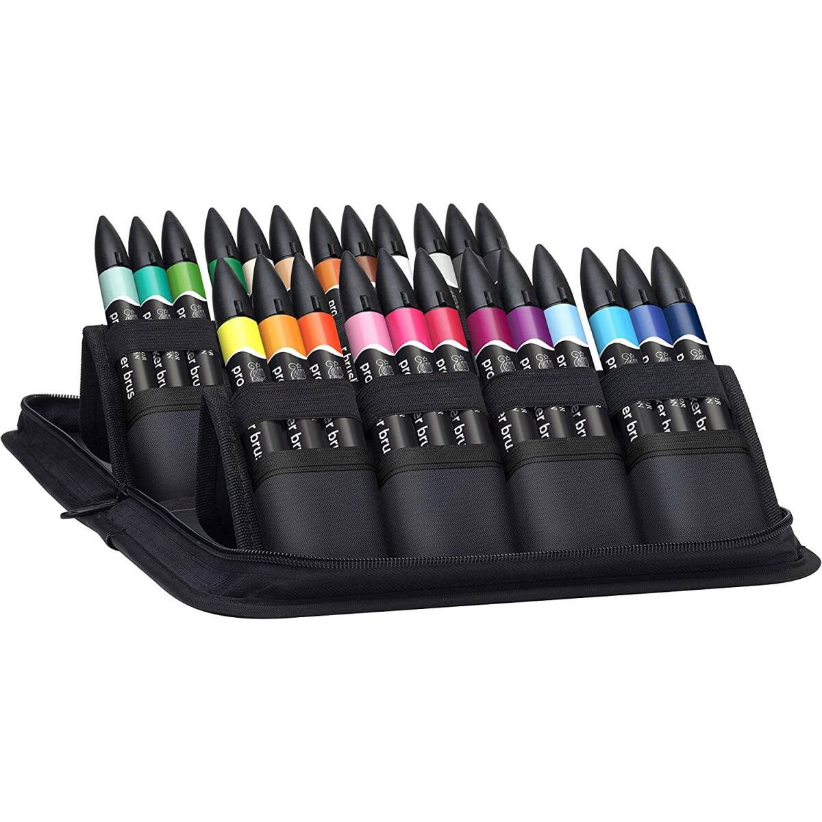 SET PROMARKER DOPPIA PUNTA BRUSH PANTONE 24PZ.