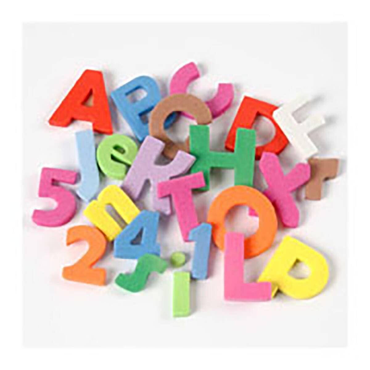 SAGOME 78 LETTERE GOMMA CREPP
