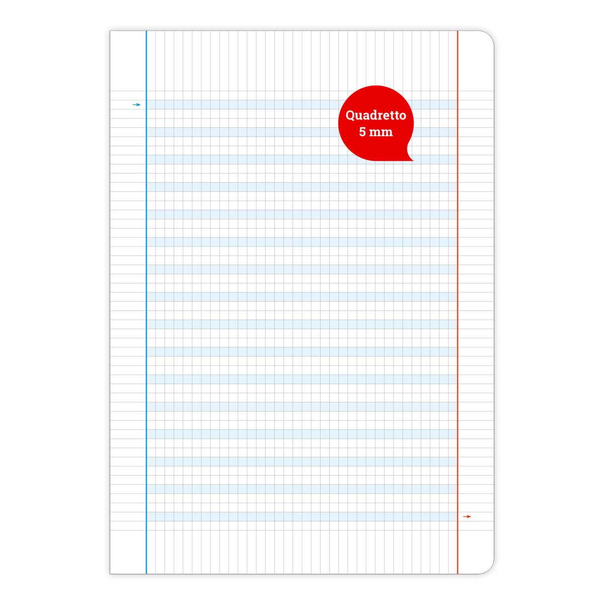 MAXI QUADERNO A4 INLINEA Q5 5PZ