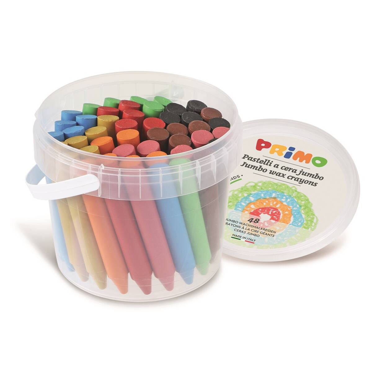 PASTELLI A CERA JUMBO 48PZ.